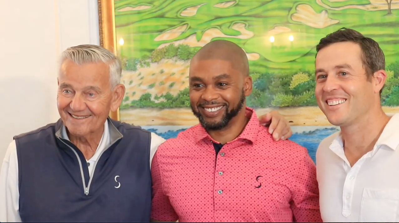 Valentino Dixon Visits Sebonack Metropolitan Golf Association